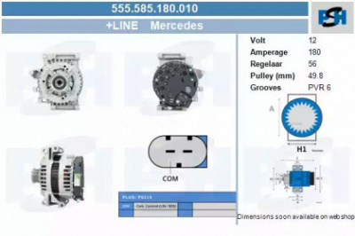 CV PSH 555585180010 -  Генератор